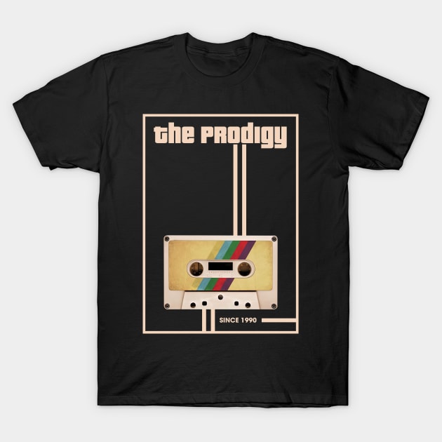 The Prodigy Music Retro Cassette Tape T-Shirt by Computer Science